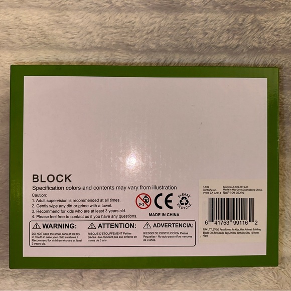 NEW Mini Micro Building Block Single Boxes and Display Box Animals Faux Lego 10 - Picture 11 of 11